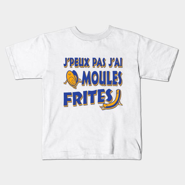 J'peux pas j'ai Kids T-Shirt by Extracom